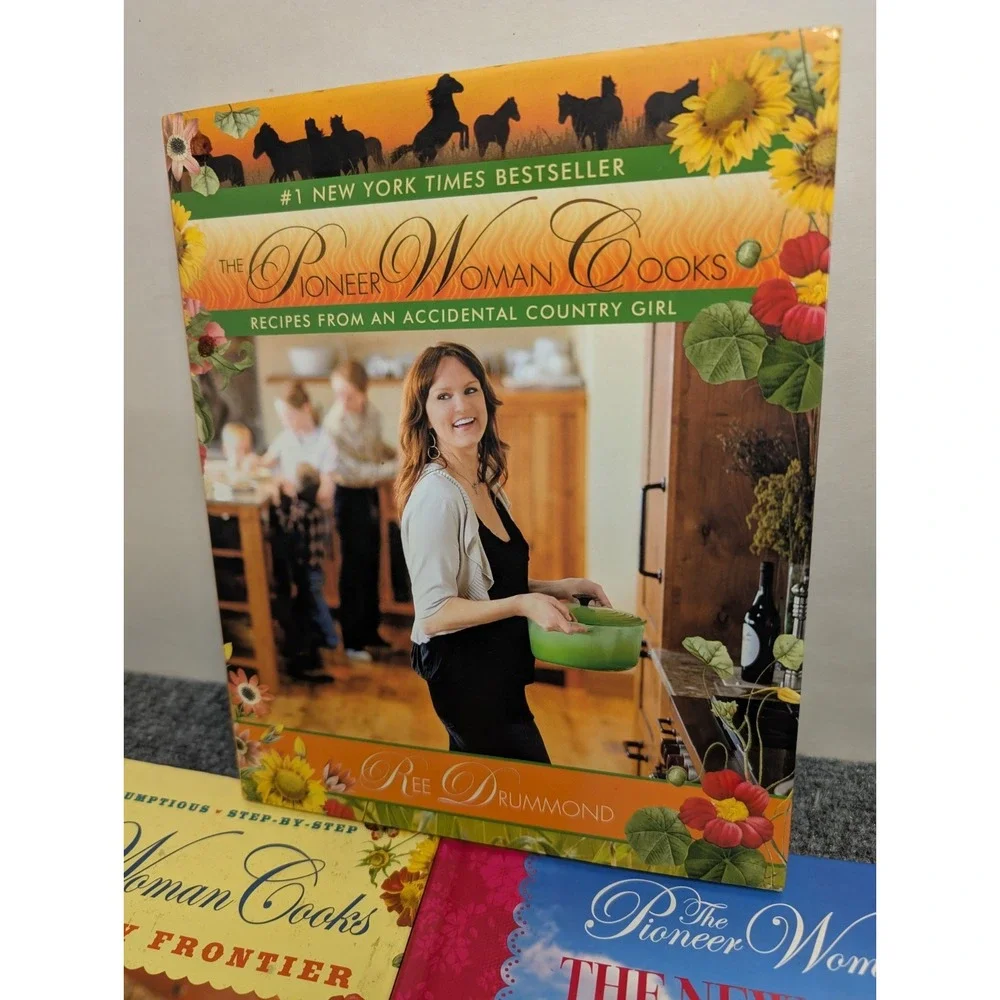 5 - The Pioneer Woman Cooks Cook Books Ree Drummond Hardback Dinnertime Holidays